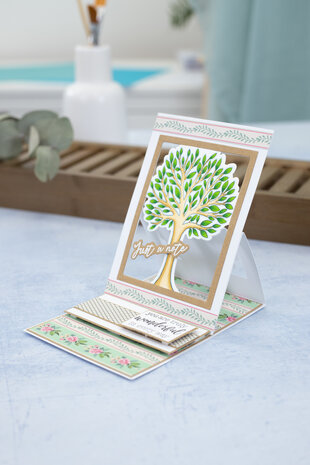 Gemini Colourable Create-a-Card Stamp & Die Beautiful Branches (GEM-STD-BBRAN) (OUTLET)