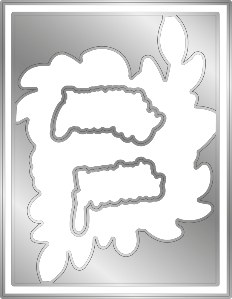 Gemini Colourable Create-a-Card Stamp & Die Beautiful Butterfly (GEM-STD-BEBUT) (OUTLET)