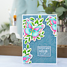 Gemini Colourable Create-a-Card Stamp & Die Beautiful Butterfly (GEM-STD-BEBUT) (OUTLET)