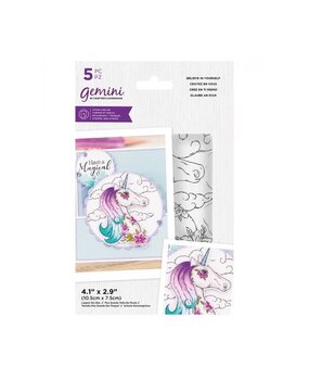 Gemini Believe in Yourself Stamp & Die (GEM-STD-BEINY) (OUTLET)