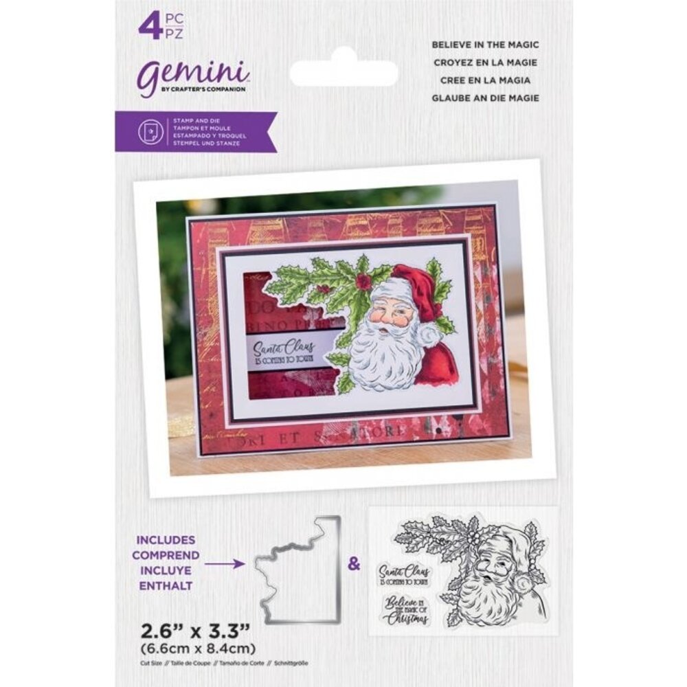 Gemini Believe in the Magic Stamp & Die (GEM-STD-BEITMA) (OUTLET)
