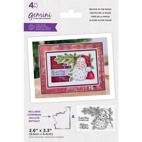 Gemini Believe in the Magic Stamp & Die (GEM-STD-BEITMA) (OUTLET)