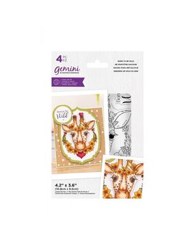 Gemini Born to be Wild Stamp & Die (GEM-STD-BRNWI) (OUTLET)
