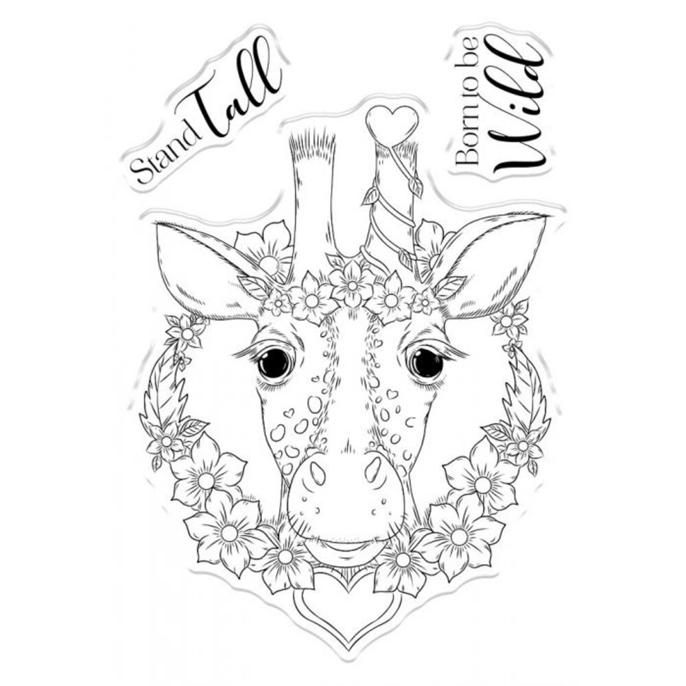 Gemini Born to be Wild Stamp & Die (GEM-STD-BRNWI) (OUTLET)