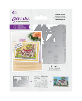 Gemini Charming Church Stamp & Die (GEM-STD-CHAR) (OUTLET)