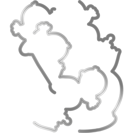 Gemini Birds & Bloom Stamp & Die (GEM-STD-CHRBLO) (OUTLET)