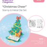 Gemini Shaped Card Base Stamp & Die Christmas Cheer (GEM-STD-CHRICH) (OUTLET)