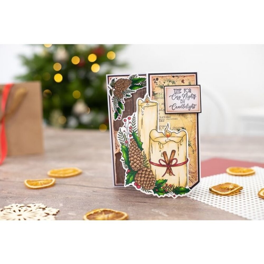 Gemini Cosy by Candlelight Stamp & Die (GEM-STD-COCAN) (OUTLET)