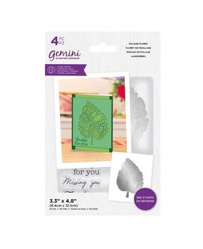 Gemini Foliage Flurry Stamp & Die (GEM-STD-FOFL) (OUTLET)