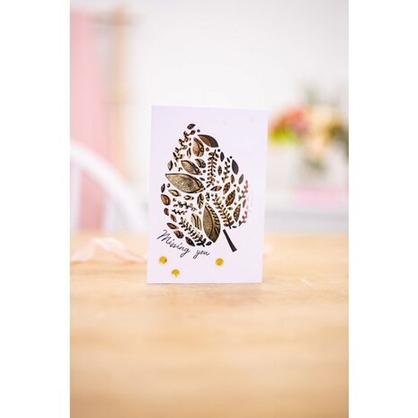 Gemini Foliage Flurry Stamp & Die (GEM-STD-FOFL) (OUTLET)