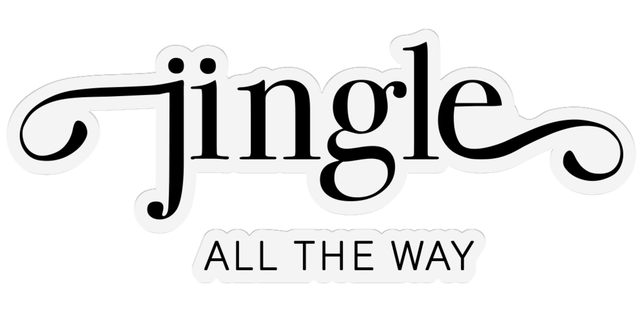 Gemini Fancy Sentiments Stamp & Die Jingle All The Way (GEM-STD-FS-JATW) (OUTLET)