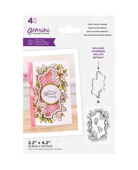 Gemini For a Special Friend Stamp & Die (GEM-STD-FSPFR) (OUTLET)