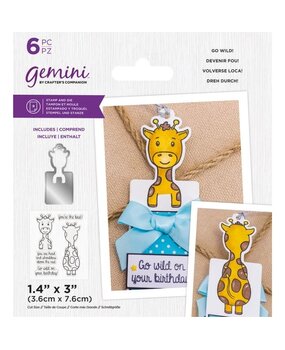 Gemini Go Wild! Stamp & Die (GEM-STD-GOWIL) (OUTLET)