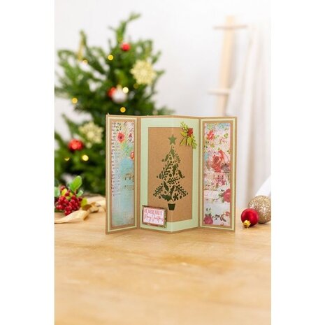 Gemini Holly Tree Stamp & Die (GEM-STD-HOTR) (OUTLET)