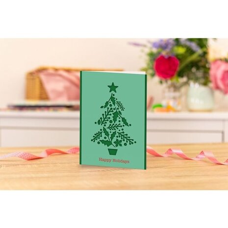 Gemini Holly Tree Stamp & Die (GEM-STD-HOTR) (OUTLET)