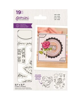 Gemini June Rose Stamp & Die (GEM-STD-JUNROS) (OUTLET) Gemini June Rose Stamp & Die (GEM-STD-JUNROS) (OUTLET)