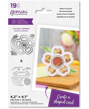 Gemini Shaped Shaker Born To Bloom Stamp & Die (GEM-STD-NOBL) (OUTLET) Gemini Shaped Shaker Born To Bloom Stamp & Die (GEM-STD-NOBL) (OUTLET)