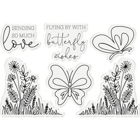 Gemini Flying By Stamp & Die (GEM-STD-PSFLBY) (OUTLET)