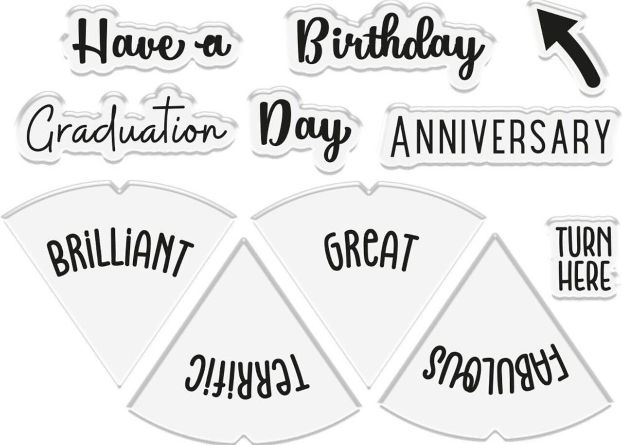 Gemini Reveal Wheel Sentiment Reveal Wheel Stamp & Die (GEM-STD-SERW) (OUTLET) Gemini Reveal Wheel Sentiment Reveal Wheel Stamp & Die (GEM-STD-SERW) (OUTLET)