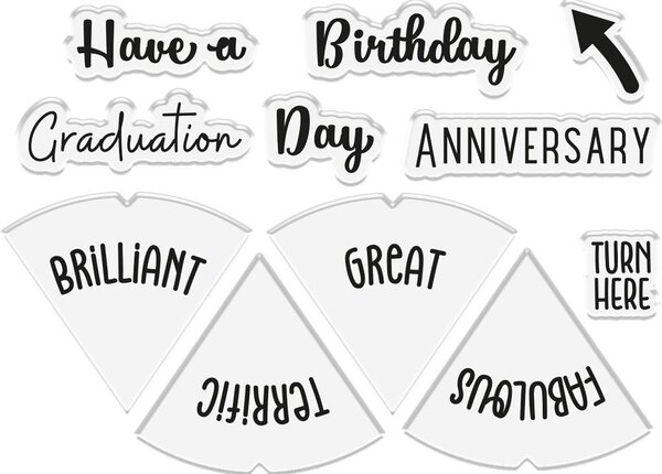 Gemini Reveal Wheel Sentiment Reveal Wheel Stamp & Die (GEM-STD-SERW) (OUTLET) Gemini Reveal Wheel Sentiment Reveal Wheel Stamp & Die (GEM-STD-SERW) (OUTLET)