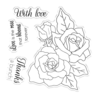 Gemini Colourable Create-a-Card Stamp & Die Sweet Roses (GEM-STD-SWRO) (OUTLET)