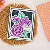 Gemini Colourable Create-a-Card Stamp & Die Sweet Roses (GEM-STD-SWRO) (OUTLET)