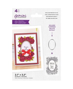 Gemini With Love From Me to You Stamp & Die (GEM-STD-WLFMTY) (OUTLET)