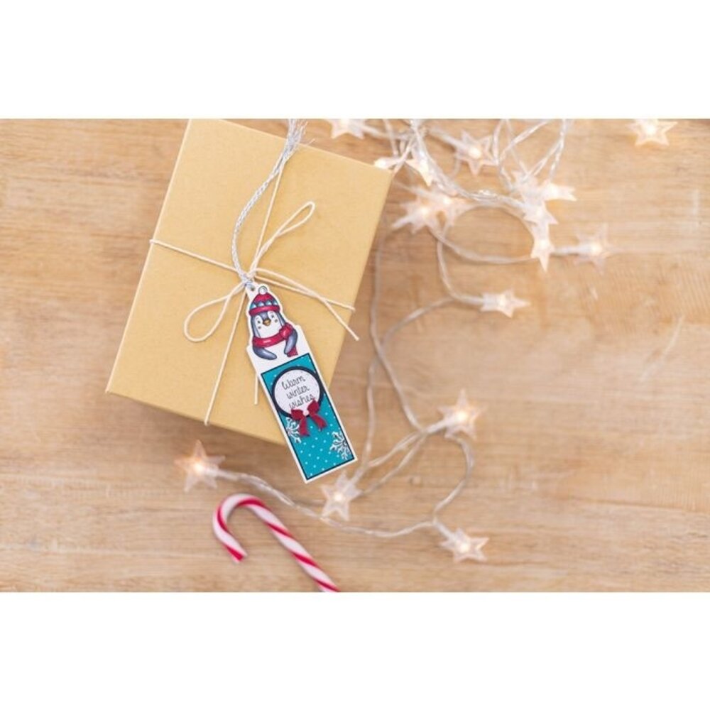 Gemini Warm Winter Wishes Stamp & Die (GEM-STD-WWW) (OUTLET)