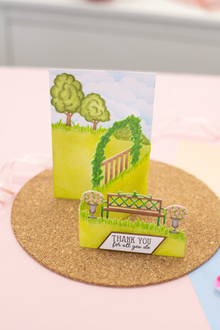 Gemini Zig Zag Scene Builder Stamp & Die Garden Dreams (GEM-STD-ZZ3D-GD) (OUTLET)