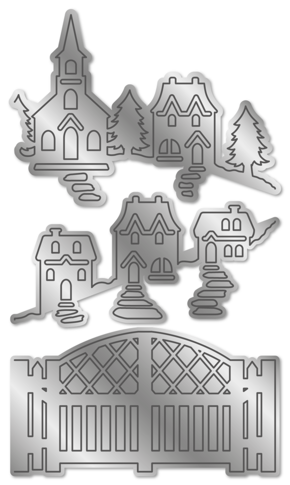 Gemini Zig Zag Scene Builder Stamp & Die Our Hometown (GEM-STD-ZZ3D-OH) (OUTLET) Gemini Zig Zag Scene Builder Stamp & Die Our Hometown (GEM-STD-ZZ3D-OH) (OUTLET)