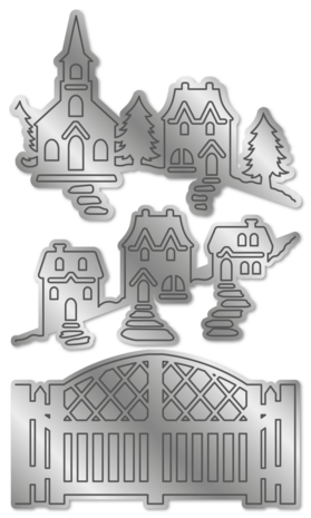 Gemini Zig Zag Scene Builder Stamp & Die Our Hometown (GEM-STD-ZZ3D-OH) (OUTLET) Gemini Zig Zag Scene Builder Stamp & Die Our Hometown (GEM-STD-ZZ3D-OH) (OUTLET)