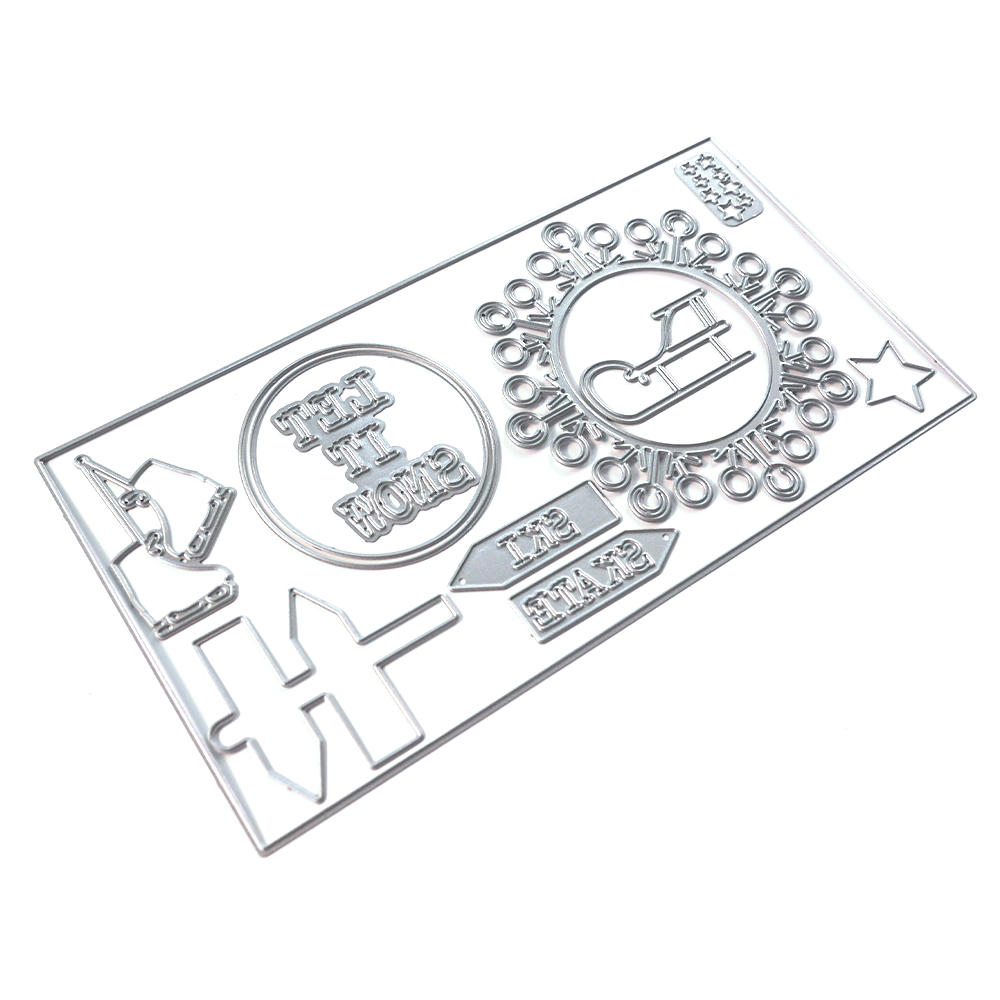 Elizabeth Craft Designs Let It Snow Dies (2049) (OUTLET)