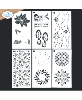 Elizabeth Craft Designs Journal 2 Stencils (S050) (OUTLET)