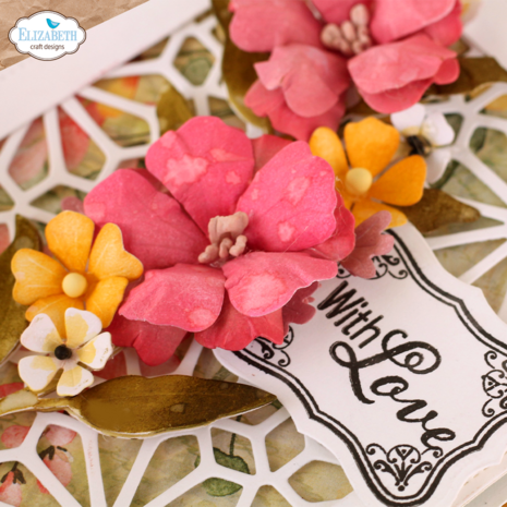 Elizabeth Craft Designs Garden Party Stamps A5 Elements (CS336) (OUTLET)