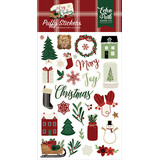 Echo Park A Cozy Christmas Puffy Stickers (ACC189066) (OUTLET)
