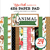 Echo Park Animal Kingdom 6x6 Inch Paper Pad (AK259023) (OUTLET)