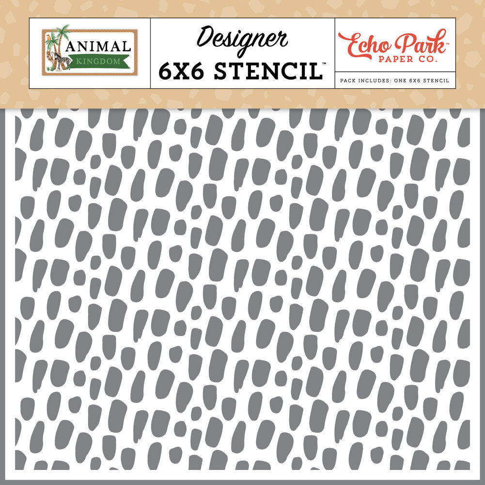 Echo Park Safari Skin Stencil (AK259033) (OUTLET) Echo Park Safari Skin Stencil (AK259033) (OUTLET)