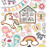 Echo Park All Girl 6x13 Inch Chipboard Accents (ALG206021) (OUTLET)