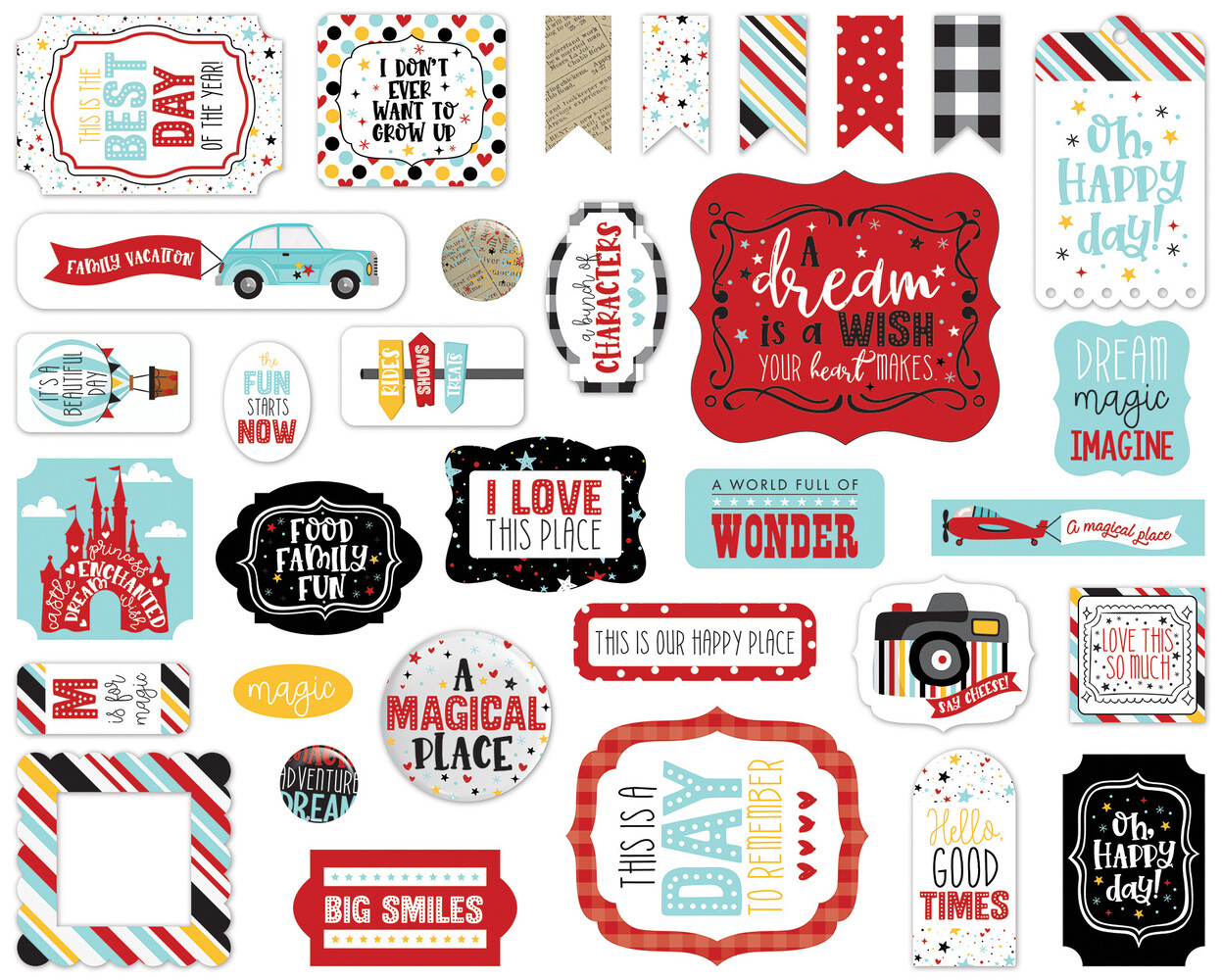 Echo Park A Magical Place Ephemera (AMP239024) (OUTLET)