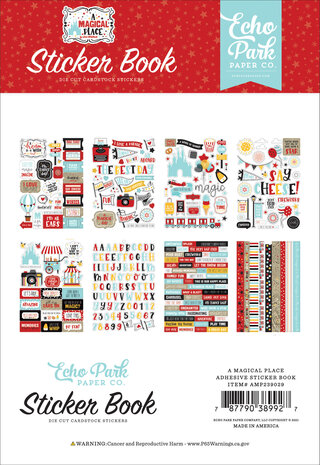 Echo Park A Magical Place Sticker Book (AMP239029) (OUTLET)