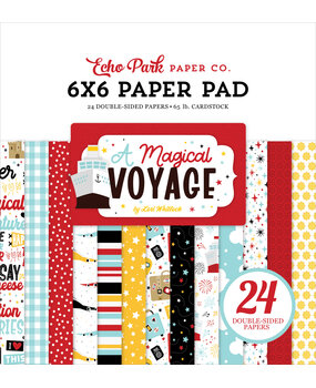 Echo Park A Magical Voyage 6x6 Inch Paper Pad (AMV359023) (OUTLET)