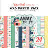 Echo Park Away We Go 6x6 Inch Paper Pad (AWG270023) (OUTLET)
