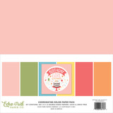 Echo Park Birthday Girl 12x12 Inch Coordinating Solids Paper Pack (BIG262015) (OUTLET)