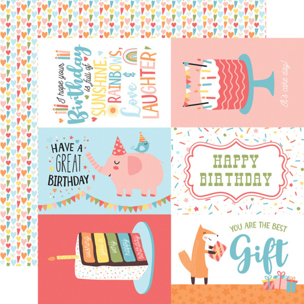 Echo Park Birthday Girl 12x12 Inch Collection Kit (BIG262016) (OUTLET)