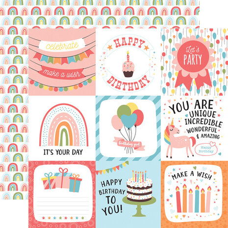 Echo Park Birthday Girl 12x12 Inch Collection Kit (BIG262016) (OUTLET)