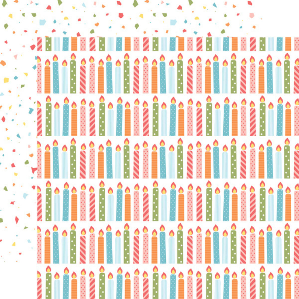 Echo Park Birthday Girl 6x6 Inch Paper Pad (BIG262023) (OUTLET)