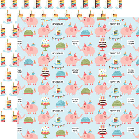 Echo Park Birthday Girl 6x6 Inch Paper Pad (BIG262023) (OUTLET)