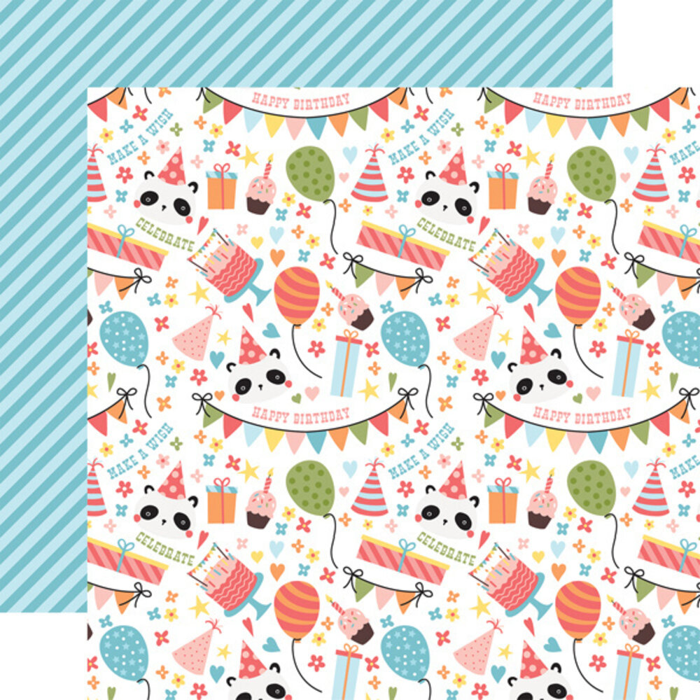 Echo Park Birthday Girl 6x6 Inch Paper Pad (BIG262023) (OUTLET)