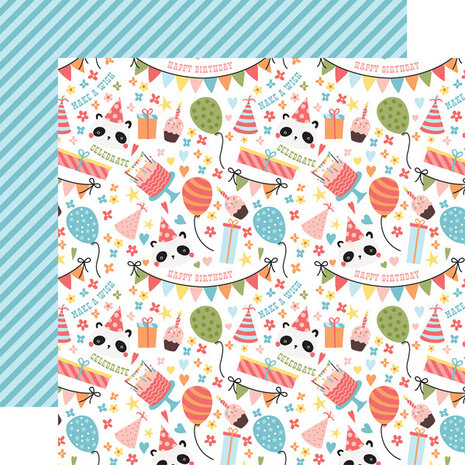 Echo Park Birthday Girl 6x6 Inch Paper Pad (BIG262023) (OUTLET)