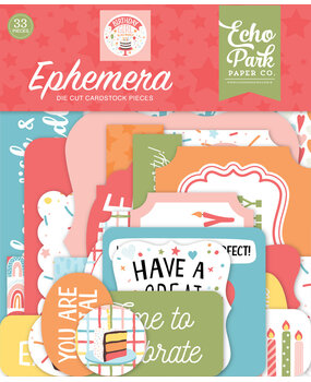 Echo Park Birthday Girl Ephemera (BIG262024) (OUTLET)